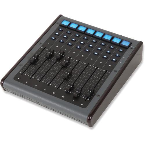 JLCooper Eclipse MXL Midnight 8-Channel Fader Expander with LCD Buttons