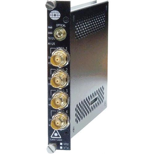 Meridian Technologies ST-4HD-51 57FC 4-Channel Multi-Rate SDI HD-SDI Video Transmitter