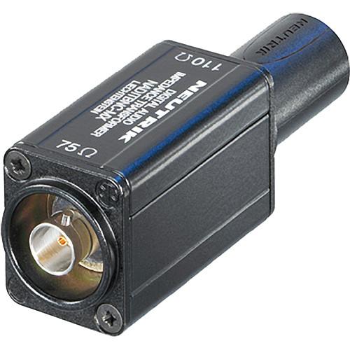 Neutrik AES EBU Digital Impedance Transformer Adapter