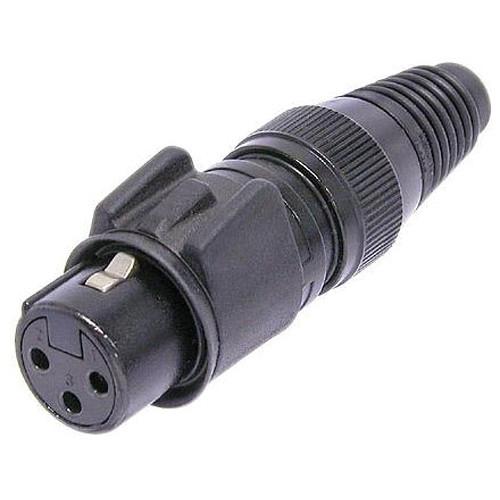 Neutrik NC3FX-HD-B 3-Pole XLR Female Cable Connector
