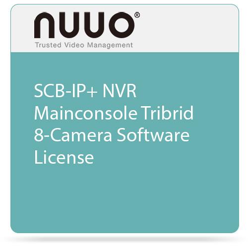 NUUO SCB-IP NVR Mainconsole Tribrid 8-Camera Software License