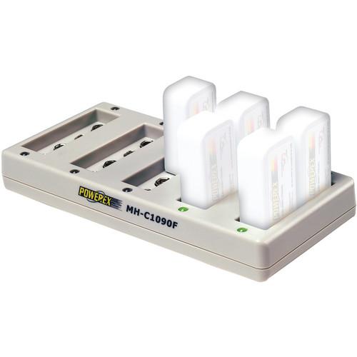 Powerex MH-C1090F Pro 10-Bank Rapid 9V NiMH Battery Charger