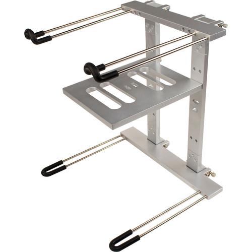 Ultimate Support JS-LPT400 Aluminum Double-Tier Laptop DJ Stand