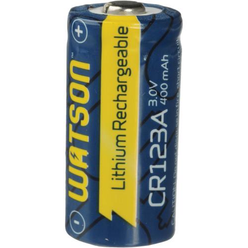 Watson CR123A Rechargeable Lithium Battery