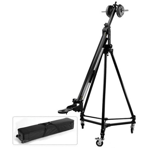 Acebil PRO3300 Jib-Arm with T1200 Tripod D3 Dolly and Carrying Case on Wheels