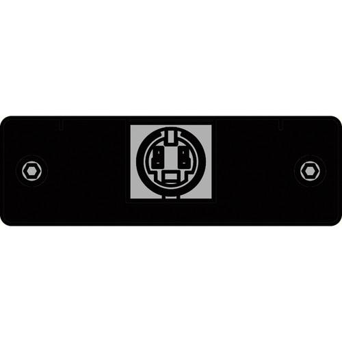 FSR IPS-V310S-BLK S-Video to 2 BNC Tails Insert Plate