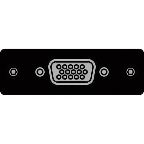 FSR IPS-V410S-BLK HD-15 to HD-15 Female Insert Plate