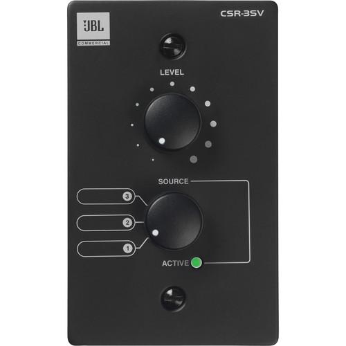JBL CSR-3SV Wall-Mounted Remote Control for CSM Mixers