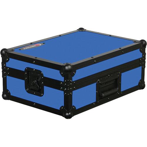 Odyssey Innovative Designs FR12MIXBKBLUE Flight Ready DJ Mixer Case