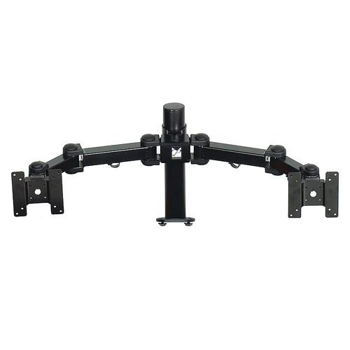 Premier Mounts MM-AE152 Dual Display Arm on 15" Pole with Extrusion Base