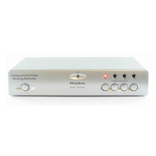 Shinybow SB-5430 4 x 2 Composite S-Video Audio Routing Switcher