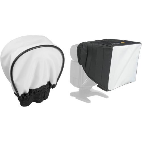 Vello Universal Bounce Diffuser and Mini Softbox Kit