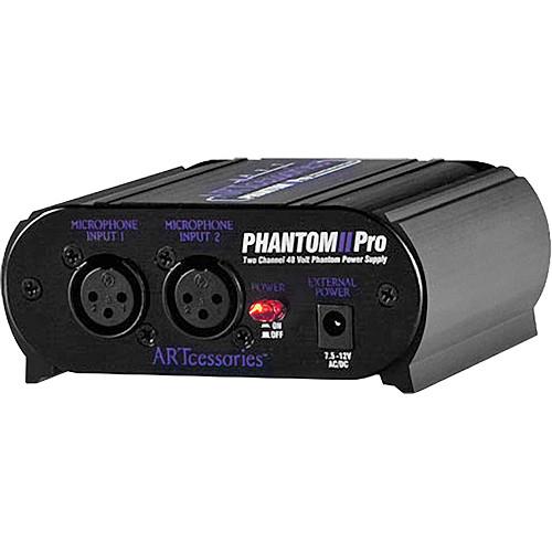 ART PHANTOM II Pro - Battery Operated Phantom Power Supply