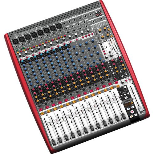 Behringer XENYX UFX1604 16-Input 4-Bus Mixer with 16x4 USB FireWire Interface