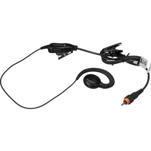 Motorola HKLN4455A Lightweight Earpiece with Inline Clip PTT Mic for CLP