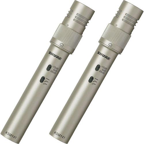 Shure KSM141 SL ST PAIR Condenser Microphone