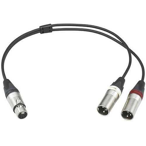 Sony 5-Pin to Dual 3-pin XLR Cable for ECM-680S
