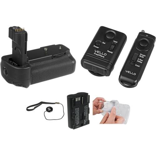 Vello Accessory Kit for Canon 50D
