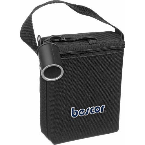 Bescor SLM-5ATM Slimline, Starved Electrolyte Battery Belt Cigarette Connector, with ATM-PRB Charger