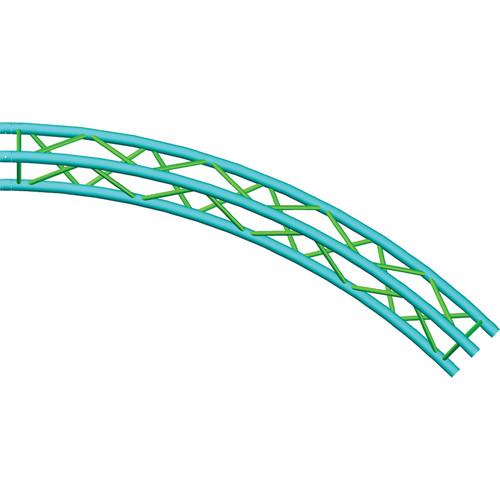 Global Truss Truss Circle for F33 Triangular Truss System