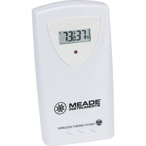 Meade Wireless Long Range Remote Temperature and Humidity Sensor
