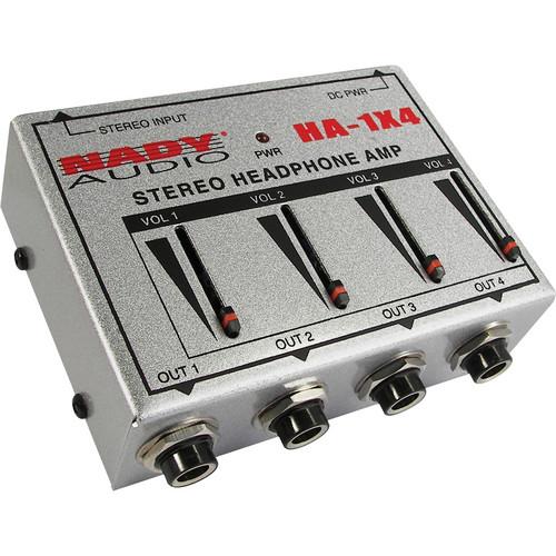 Nady HA-1X4 4-Channel Stereo Headphone Amplifier