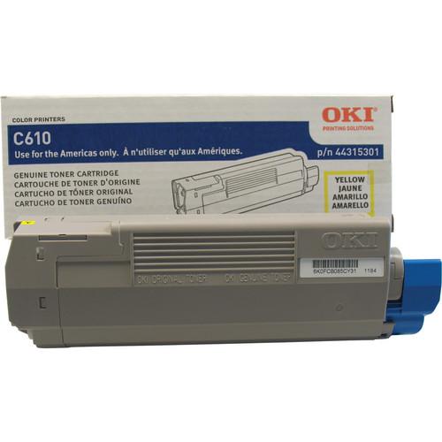 OKI C610 Series Yellow Cartridge