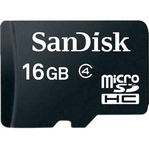 SanDisk 16GB microSDHC Memory Card Class