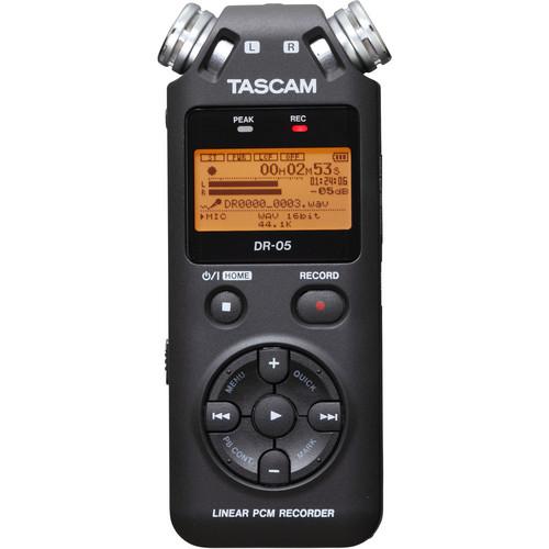 Tascam DR-05 Portable Handheld Digital Audio Recorder
