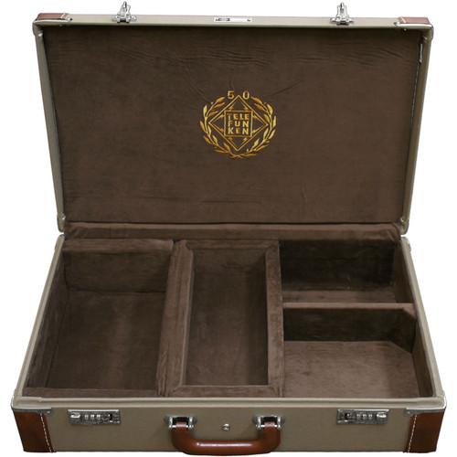 Telefunken Leather Bound Cordora Combination Locking Flight Case