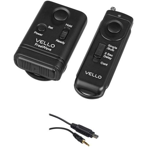 Vello FreeWave Wireless Shutter Release Remote for Nikon, Select Fuji & Kodak Kit