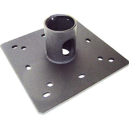 Video Mount Products CP-1PT Ceiling Plate for 1.5" NPT Pipe w Cable Pass-Through