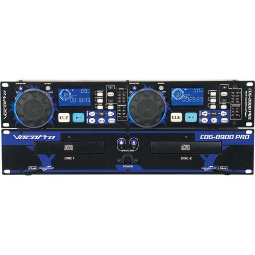 VocoPro CDG-8900 Pro Dual-Tray CD CD G Player