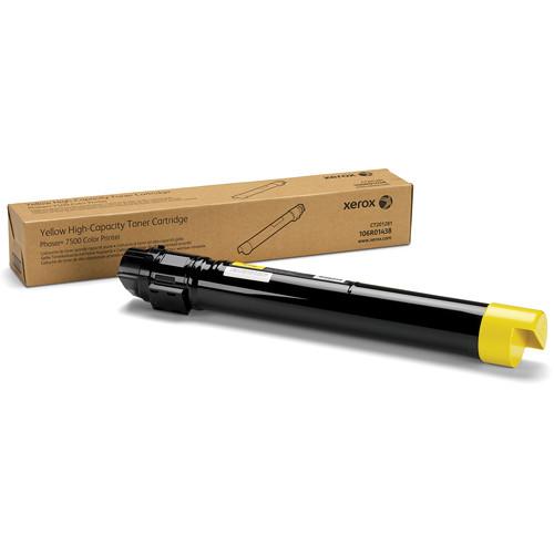 Xerox Yellow High Toner Cartridge For Phaser 7500 Printer