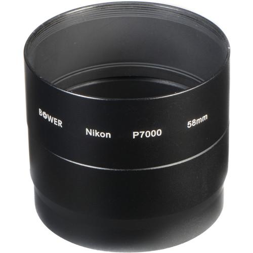 Bower 58mm Adapter Tube for Nikon COOLPIX P7000 P7100 Digital Cameras