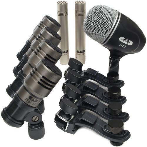 CAD Touring 7 Premium Drum Microphone Pack
