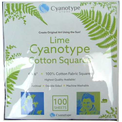 Cyanotype Store Cyanotype Cotton Squares - 6 x 6"
