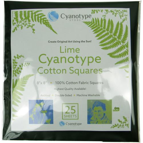 Cyanotype Store Cyanotype Cotton Squares - 8 x 8"