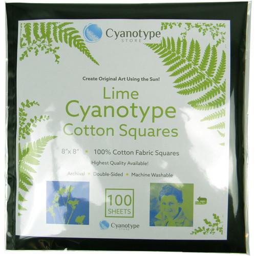 Cyanotype Store Cyanotype Cotton Squares - 8 x 8"
