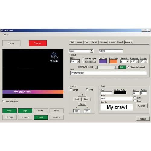 Deyan Automation Systems OnScreen with GPI