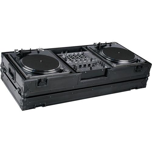 Marathon MA-DJ12WBLK-BATTLE Flight Road Coffin Case