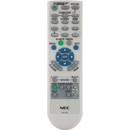 NEC RMT-PJ32 Replacement Remote Control for NP-U300X U310W Projectors