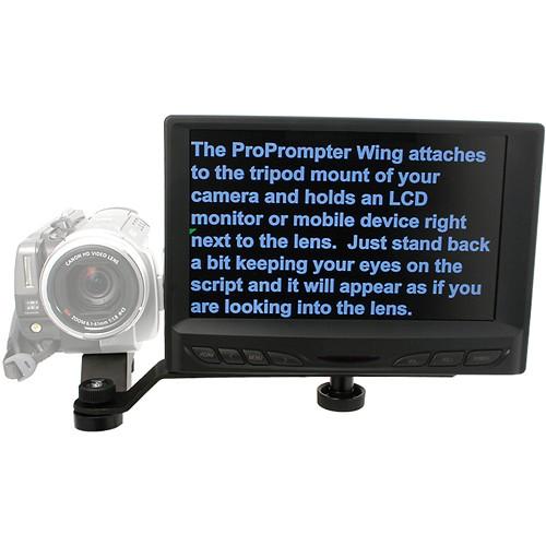 ProPrompter PP-WING-LCD7KIT-PG ProPrompter Wing 7" LCD Kit with Software and ProPrompter Grip