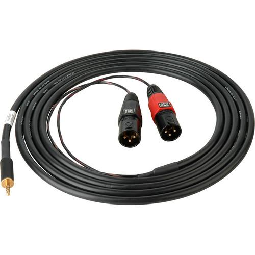 Sescom SES-IPOD-XLRM10 3.5mm Stereo to Dual XLR Male Mono Audio Cable