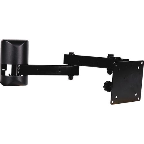 Video Mount Products LCD-1 Multi-Configurable Small Flat Panel Articulating Wall Mount - Black