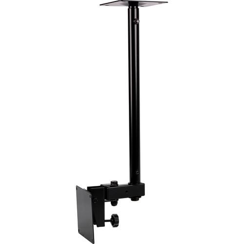 Video Mount Products LCD-1C Small Flat Panel Ceiling Mount - Black