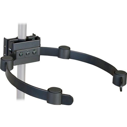 Video Mount Products VH-005 Pipe Ceiling Mast Electronic Component Holder - Black