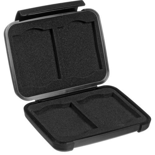 Hakuba Hard Plastic Digital Media Storage Case - holds 4 Compact Flash Cards