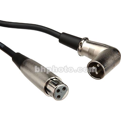 Hosa Technology 3-Pin XLR Female to XLR Angled Male Balanced Interconnect Cable - 5