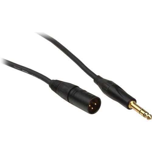 Mogami Gold 1 4" TRS Male to XLR Male Balanced Patch Cable